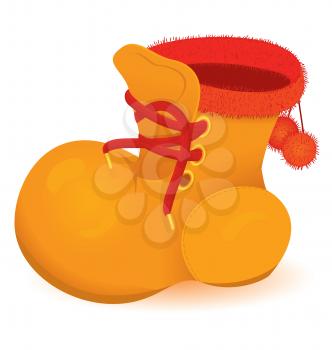 Royalty Free Clipart Image of a Boot