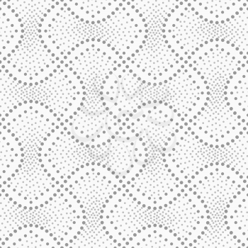 Abstract geometric background. Gray seamless pattern. Monochrome texture.