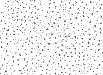 Dots and big splashes on white.Hand drawn with ink seamless background. Fabric design. Textile collection.Seamless pattern with rough inked strokes.