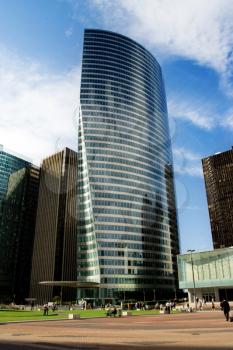 modern skyscraper - la defense - paris - france