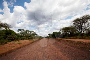 Royalty Free Photo of a Road in Africa