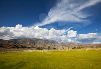 Royalty Free Photo of the Altai Mountains in Siberia