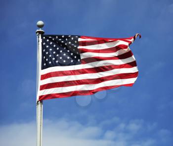 Royalty Free Photo of the American Flag