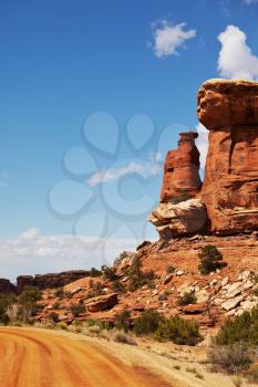 Royalty Free Photo of Canyonland Park in America