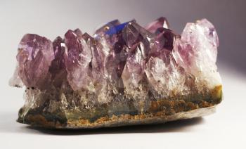 Royalty Free Photo of a Mountain Crystal Amethyst