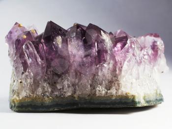 Royalty Free Photo of a Mountain Crystal Amethyst