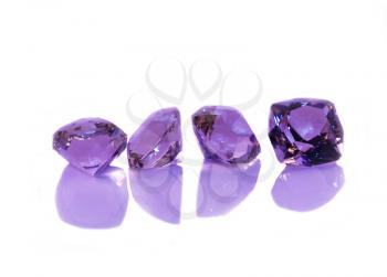 Royalty Free Photo of Amethyst Gemstones