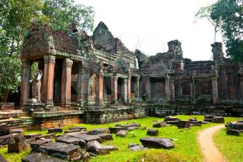 Royalty Free Photo of Angkor City in Cambodia