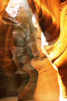 Royalty Free Photo of Antelope Canyon in Arizona