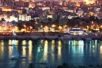Royalty Free Photo of Aswan City in Egypt