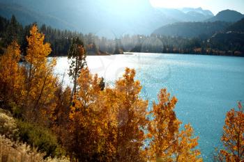 Royalty Free Photo of Autumn Lake in Autumn