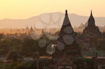Royalty Free Photo of Bagan in Myanmar