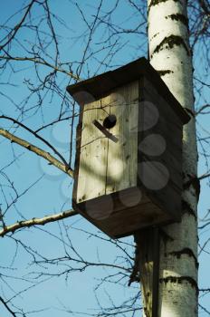 Royalty Free Photo of a Birdhouse