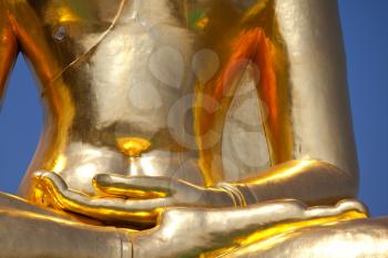 Royalty Free Photo of a Golden Buddha
