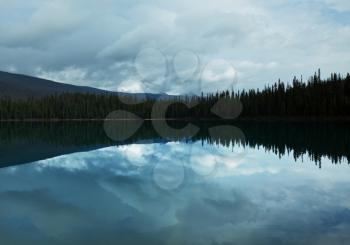 Royalty Free Photo of a Lake in Canada