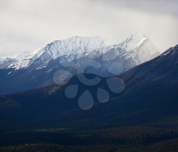 Royalty Free Photo of a Canadian Mountain