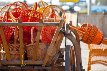 Royalty Free Photo of Baskets