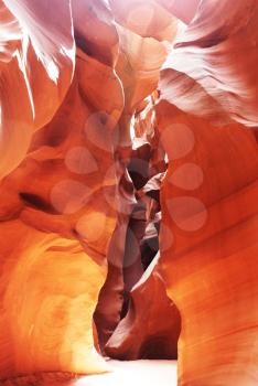 Royalty Free Photo of Antelope Canyon in Arizona