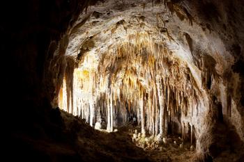 Royalty Free Photo of a Carlsbad Caverns National Park in USA