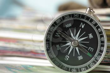 Royalty Free Photo of a Compass