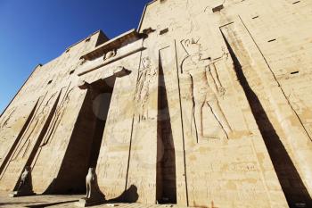 Royalty Free Photo of The Temple of Horus at Edfu in Egypt