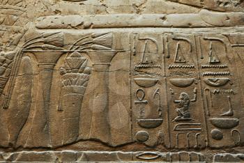 Royalty Free Photo of Hieroglyphics