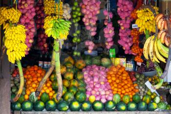 Royalty Free Photo of a Fruit Market