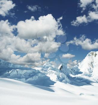 Royalty Free Photo of Snowy Mountains
