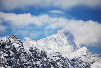 Royalty Free Photo of the Himalayan Mountains