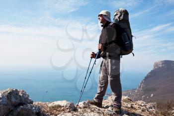Royalty Free Photo of a Hiker