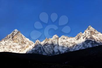 Royalty Free Photo of the Himalayan Mountains