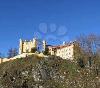 Royalty Free Photo of Hohenschwangau Castle in Bavaria
