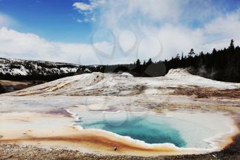 Royalty Free Photo of Hot Springs
