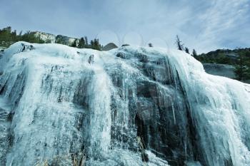 Royalty Free Photo of an Ice Waterfall