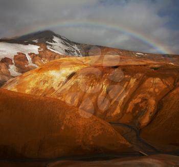 Royalty Free Photo of Iceland's Volcanic Landscape