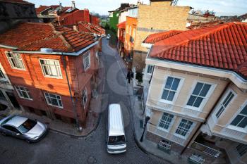 Royalty Free Photo of Houses in Istanbul