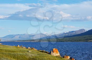 Royalty Free Photo of Khotton Lake in Mongolia