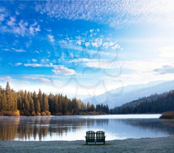 Royalty Free Photo of a Lake in the Mountains