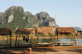 Royalty Free Photo of a Beach in Laos