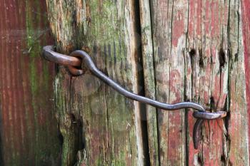 Royalty Free Photo of a Gate Hook