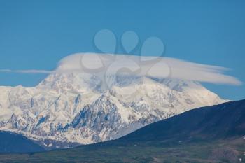 Royalty Free Photo of Mount McKinley Peak