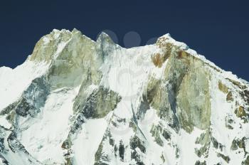 Royalty Free Photo of a Mount Meru in the Himalayas