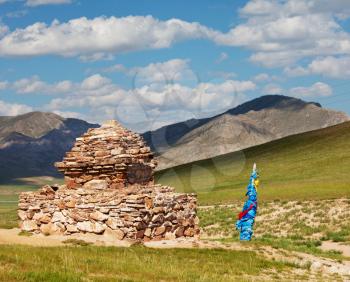 Royalty Free Photo of a Mongolian Shrine