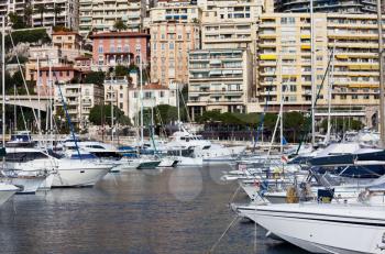 Royalty Free Photo of a Monte Carlo Marina