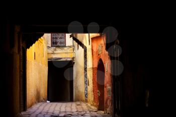 Royalty Free Photo of a Moroccan Street