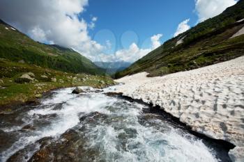 Royalty Free Photo of a Mountain River