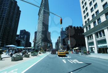 Royalty Free Photo of a New York Street