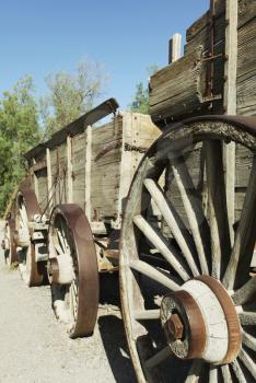 Royalty Free Photo of a Wooden Wagon