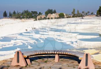 Royalty Free Photo of Pammukale in Turkey