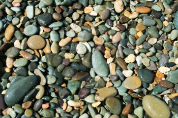 Royalty Free Photo of Pebbles on a Beach